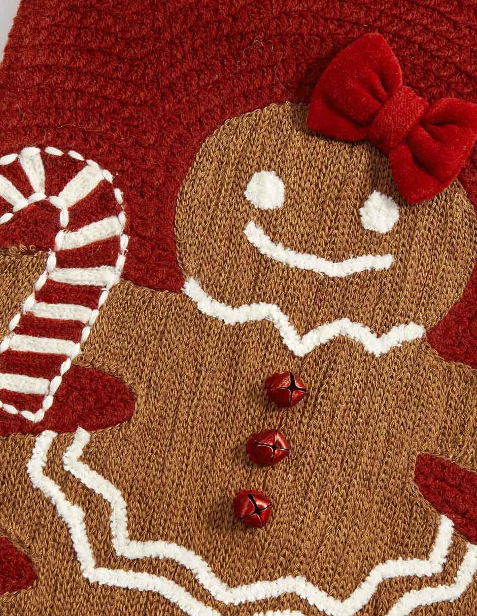 Ornamento navideño crewel estampado 3