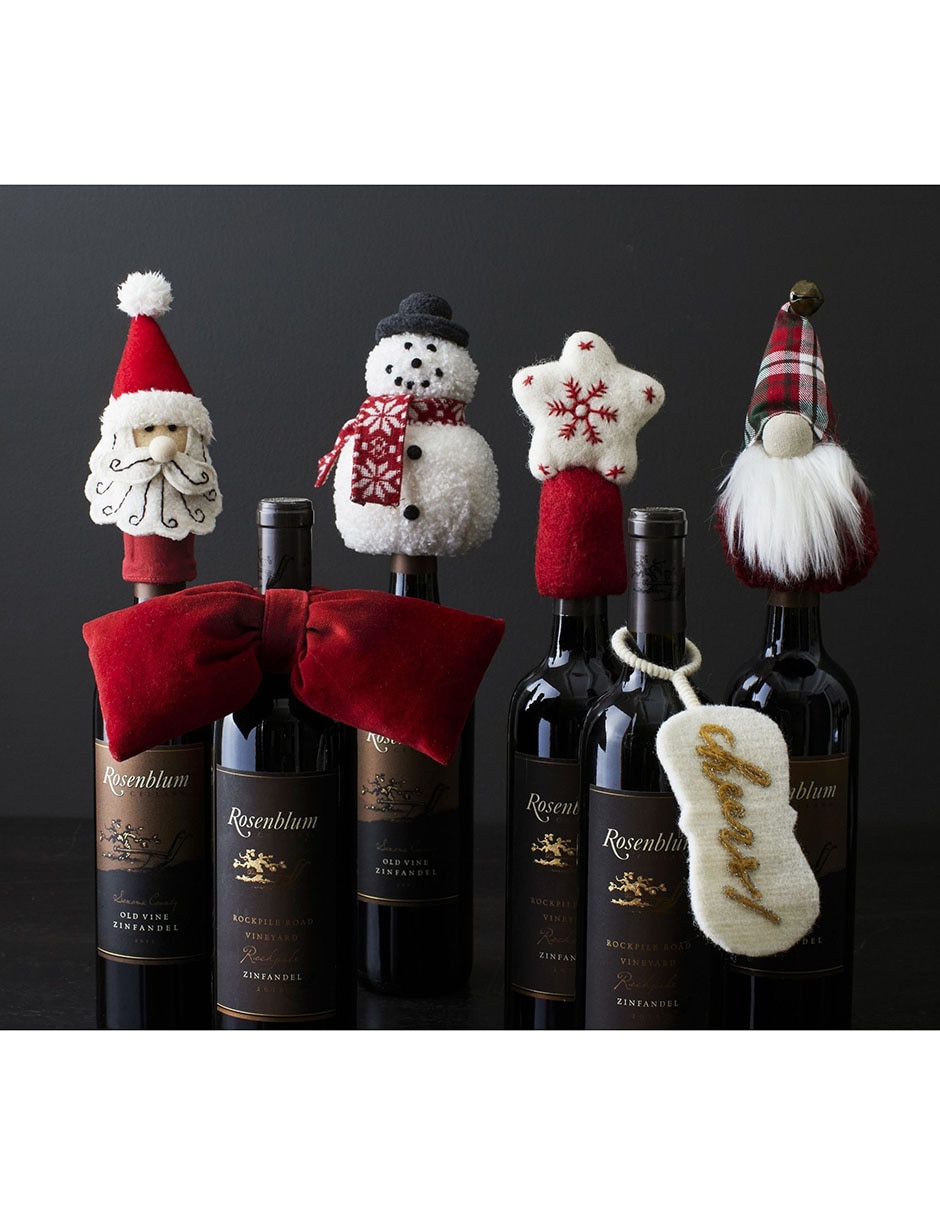 Tapón para botella holiday wine 3