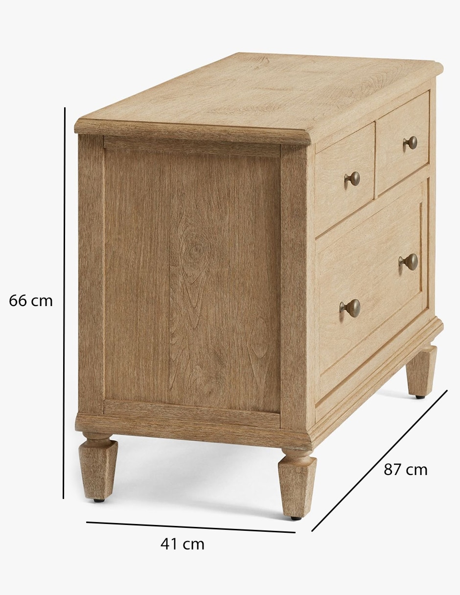 Buró sausalito de madera 6