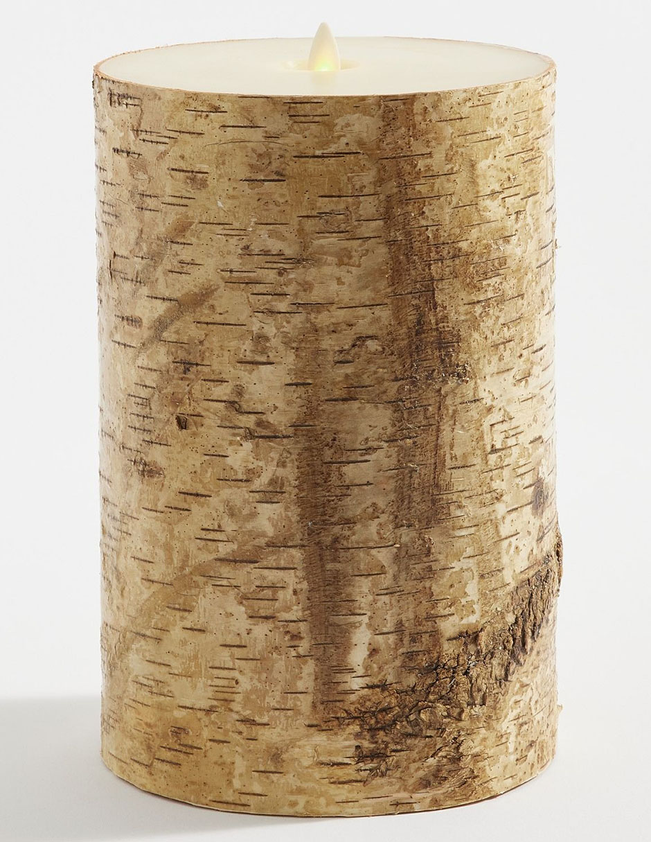 Vela sin flama Flameless Birch 1