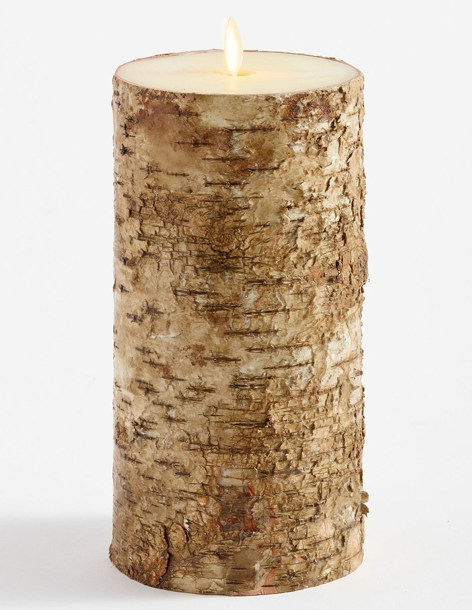 Vela sin flama Flameless Birch