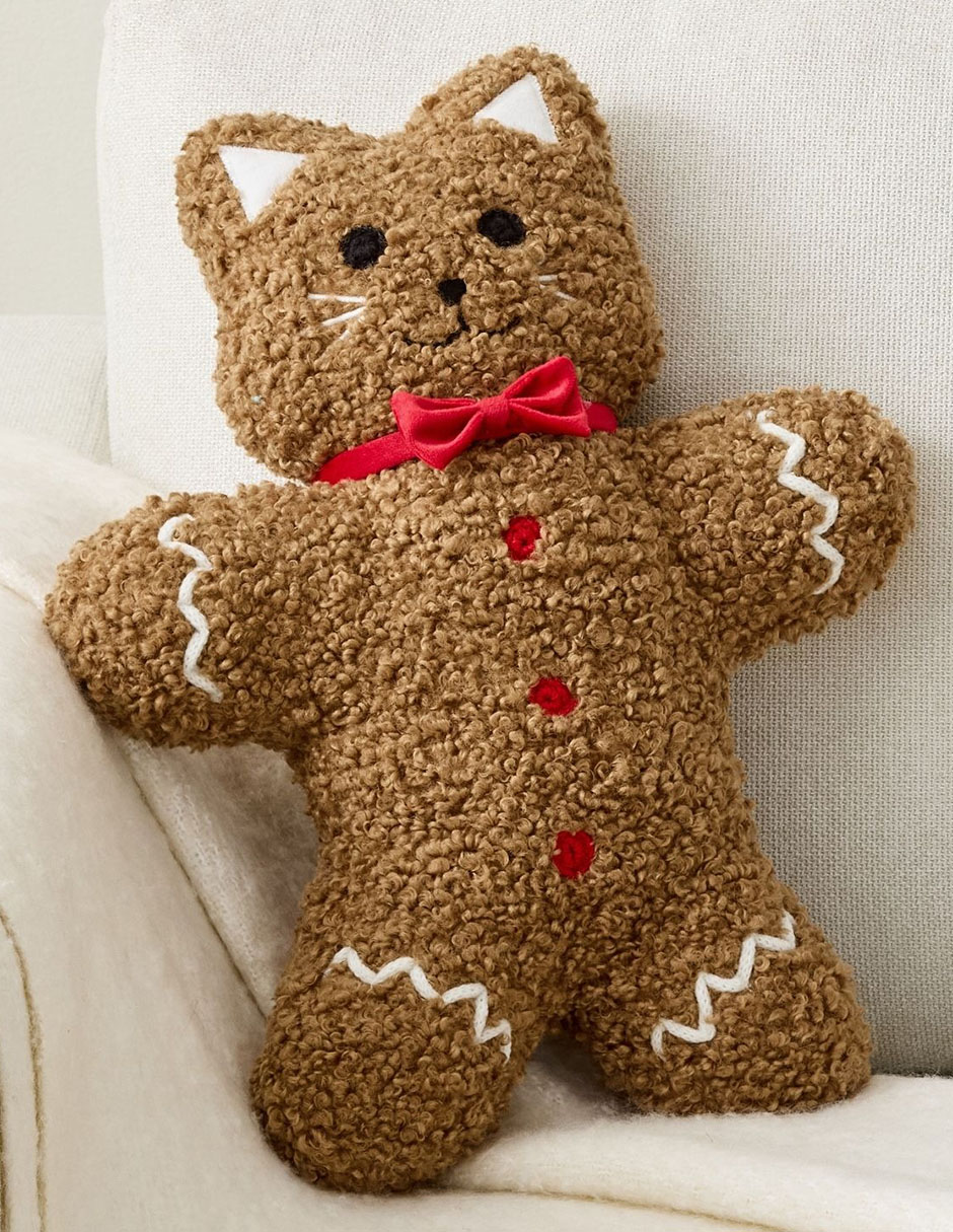 Cojín decorativo cozy gingerbrea