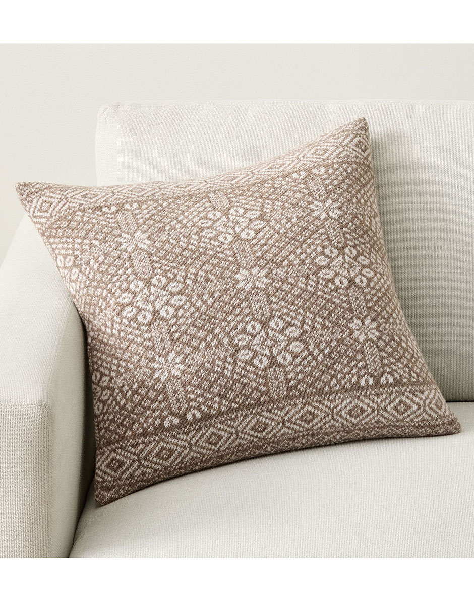 Funda cojín snowflake