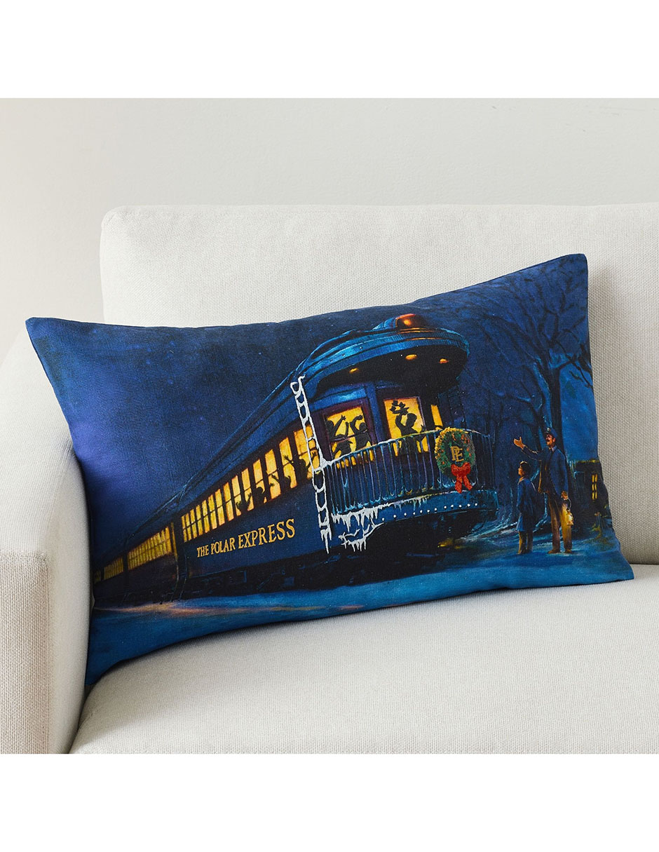Funda cojín the polar express