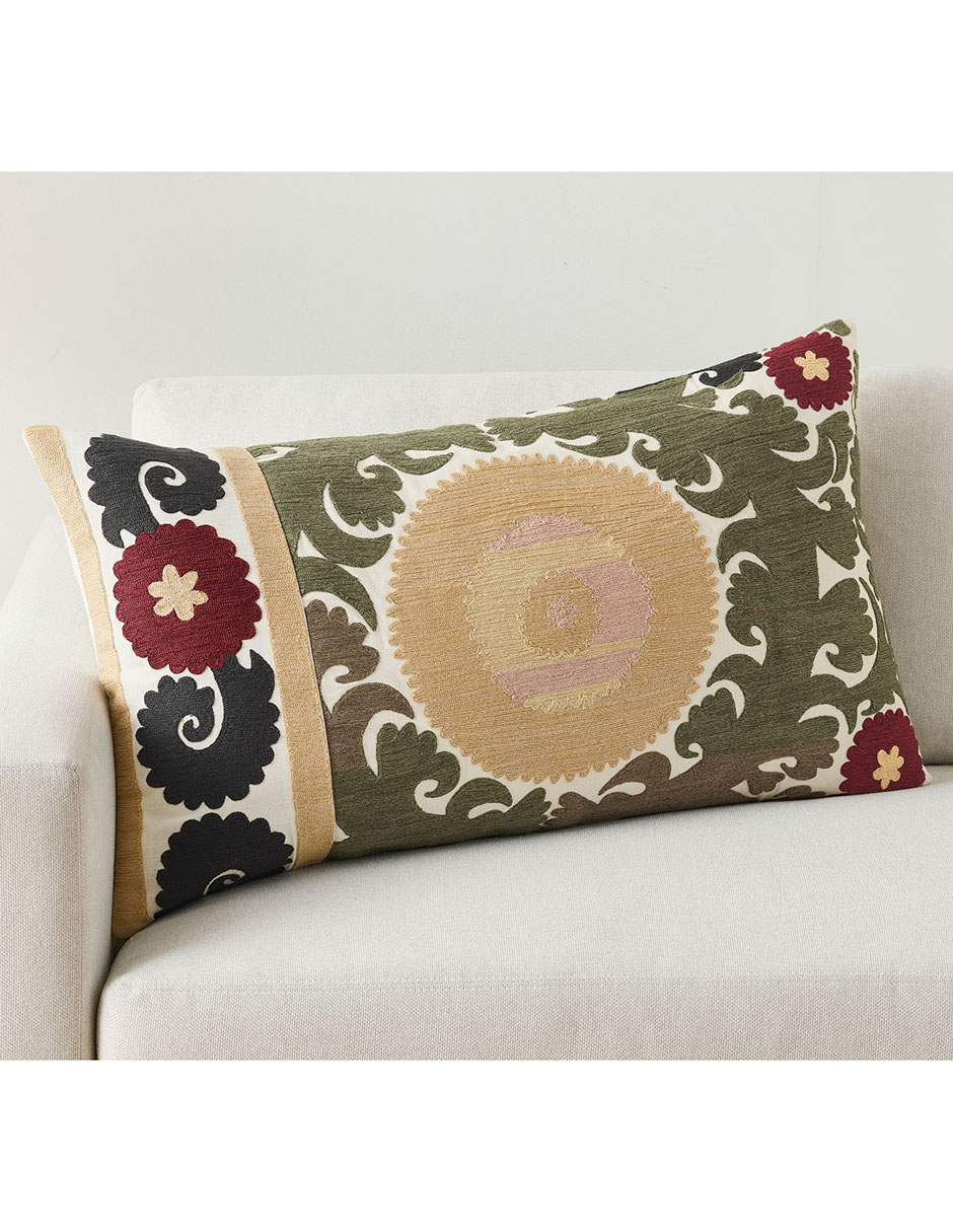 Funda cojín sofia embroidered lumbar