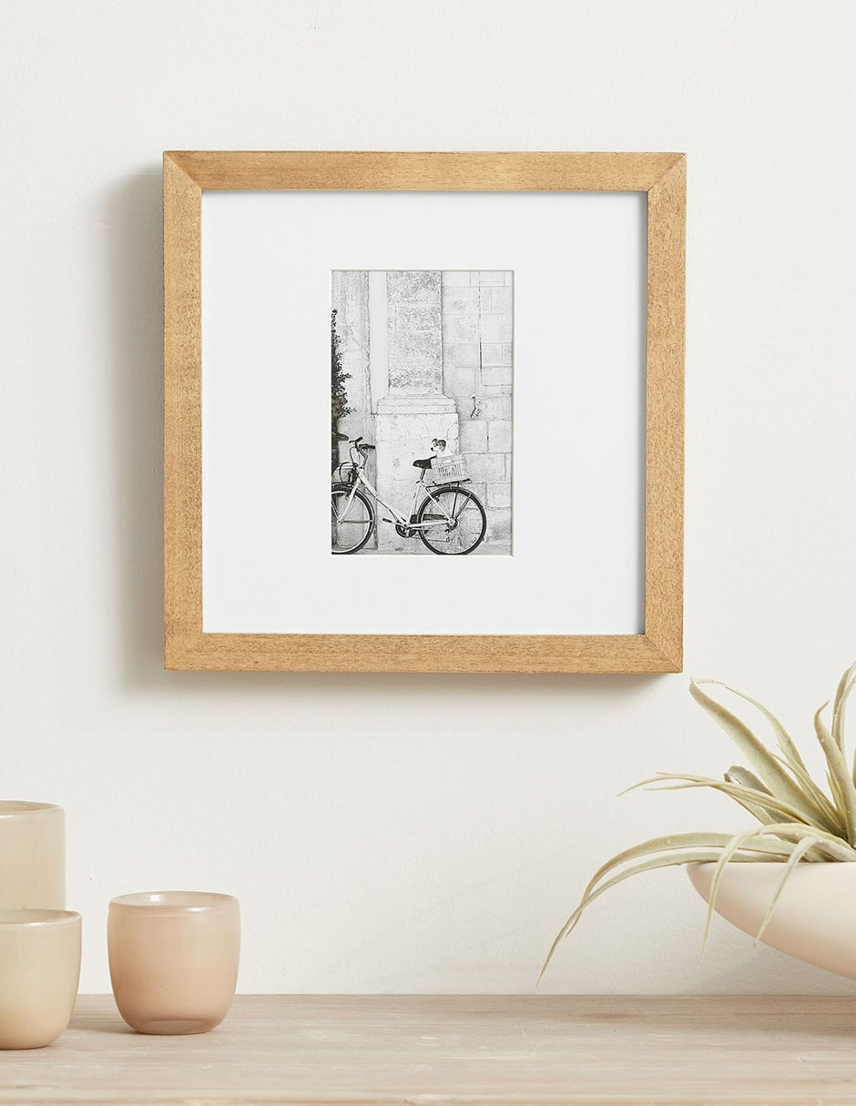 Portarretratos de madera para 1 foto