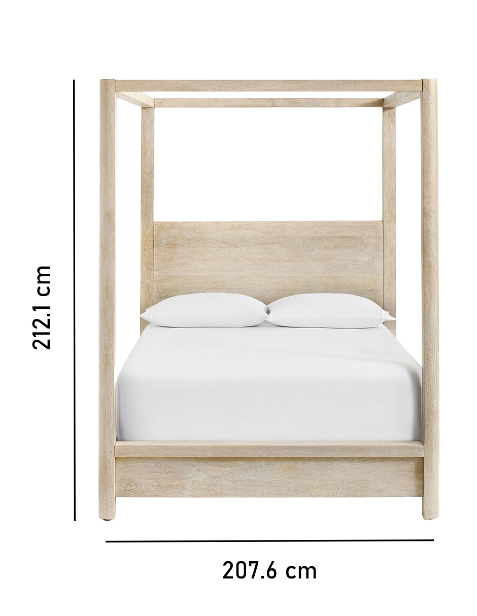 Cama Aptos de madera king size