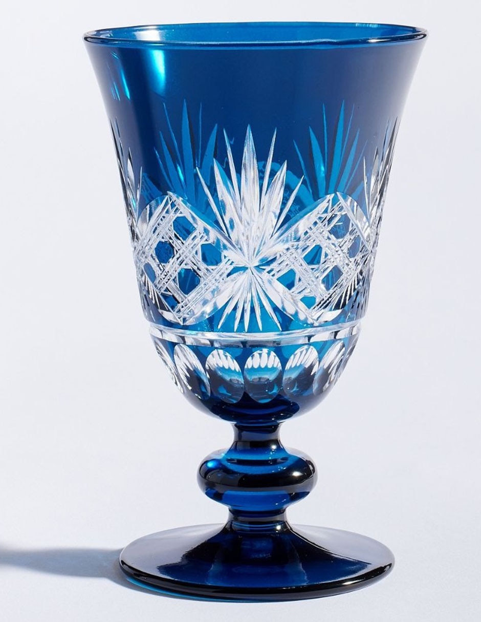 Copa para vino Antique Cut Gla de vidrio Copa para vino Antique Cut Gla de vidrio