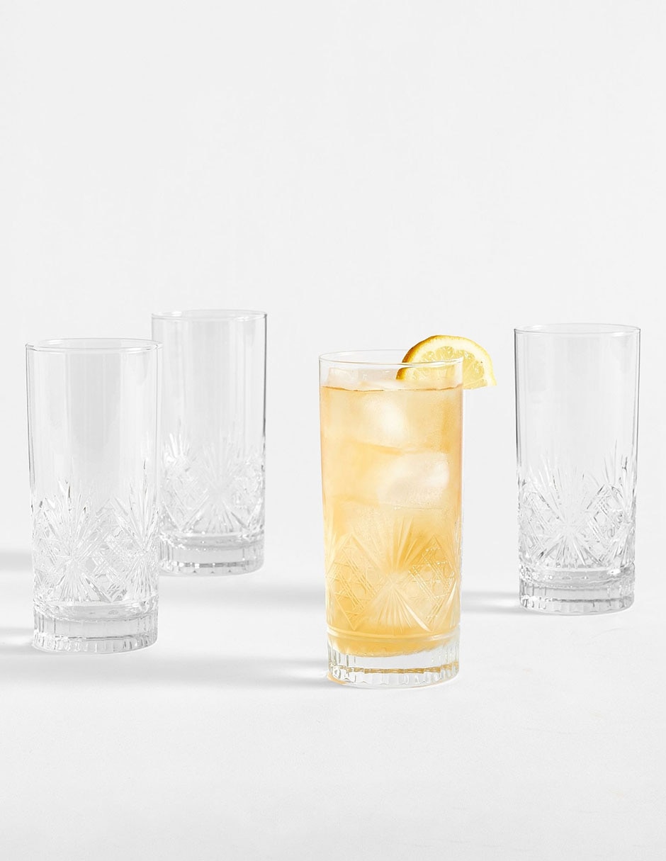 Vaso highball Antique de cristal 2