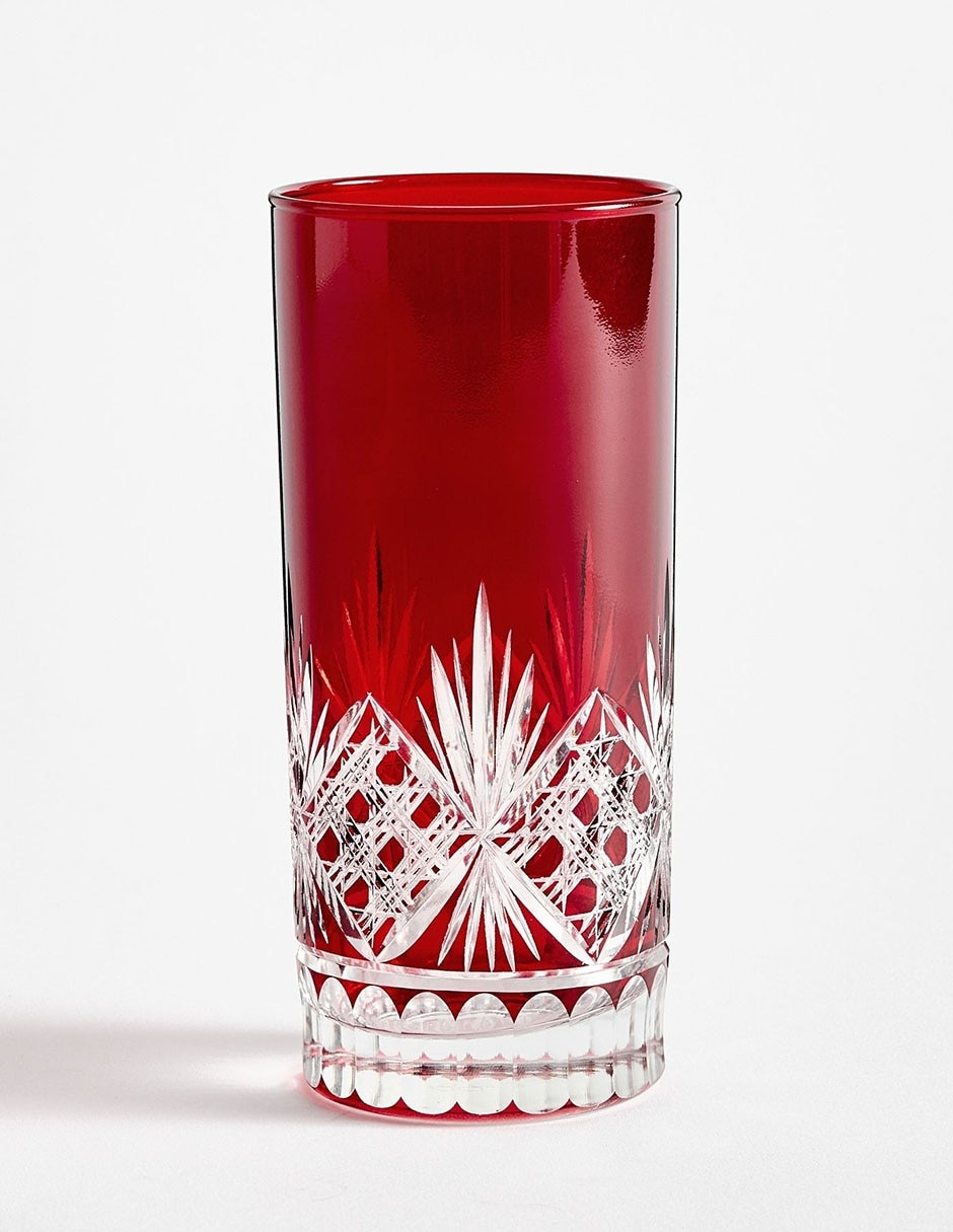 Vaso High Ball Antique de cristal