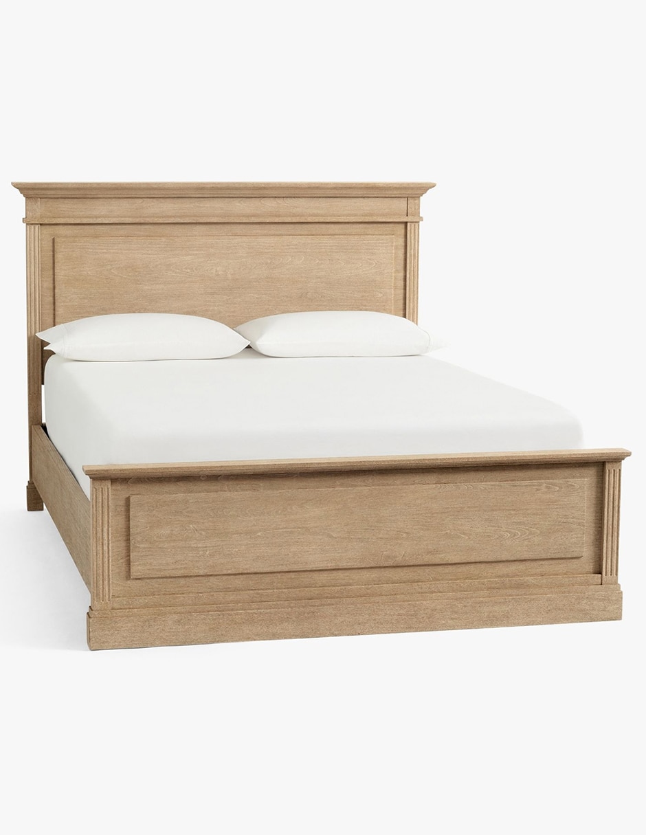 Cama Livingston de madera king size 5