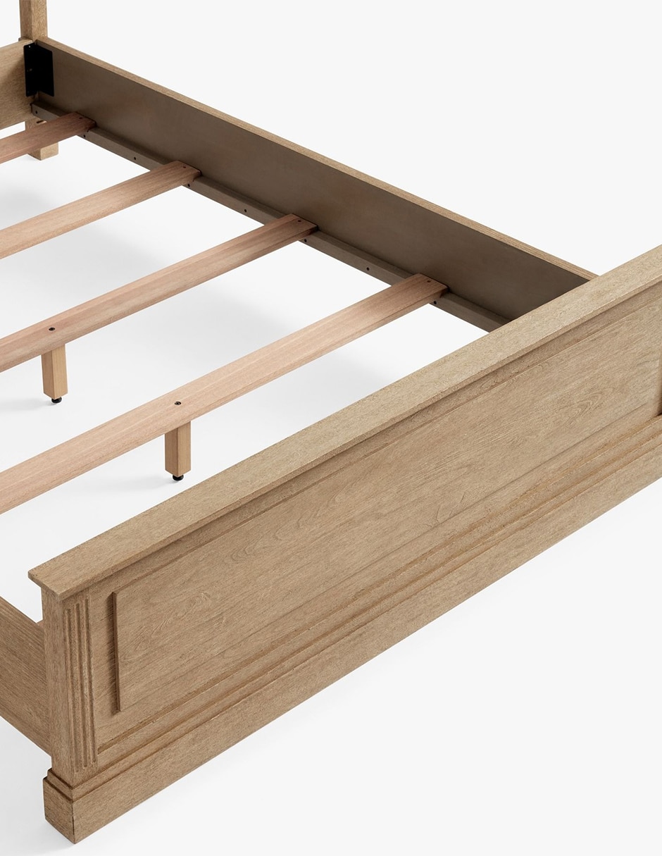 Cama Livingston de madera king size 6