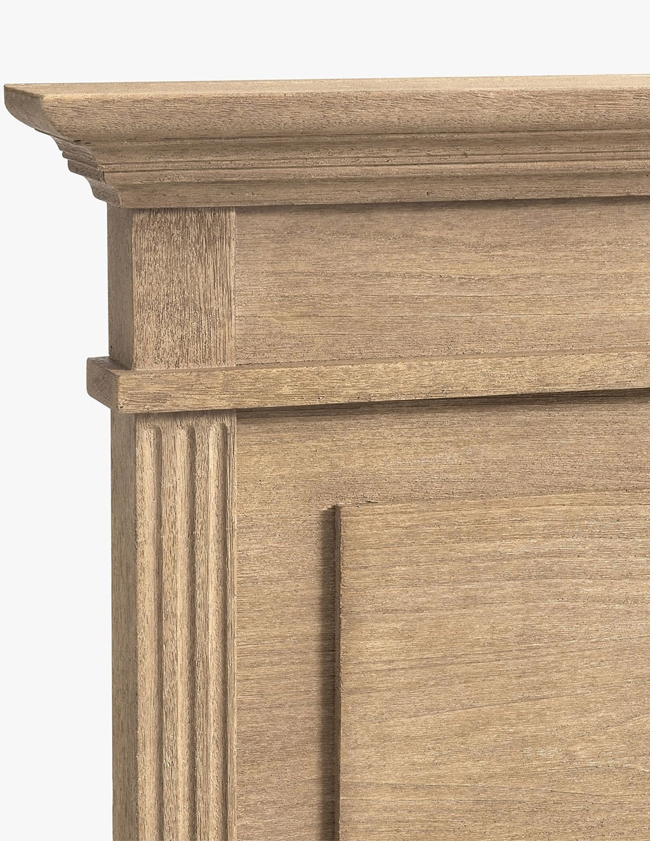 Cama livingston de madera queen size 4