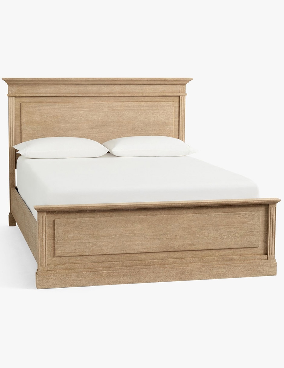 Cama livingston de madera queen size 2