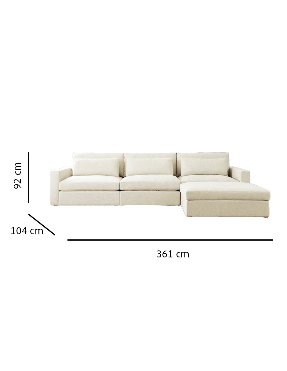 Sala modular Westwood de poliéster 4