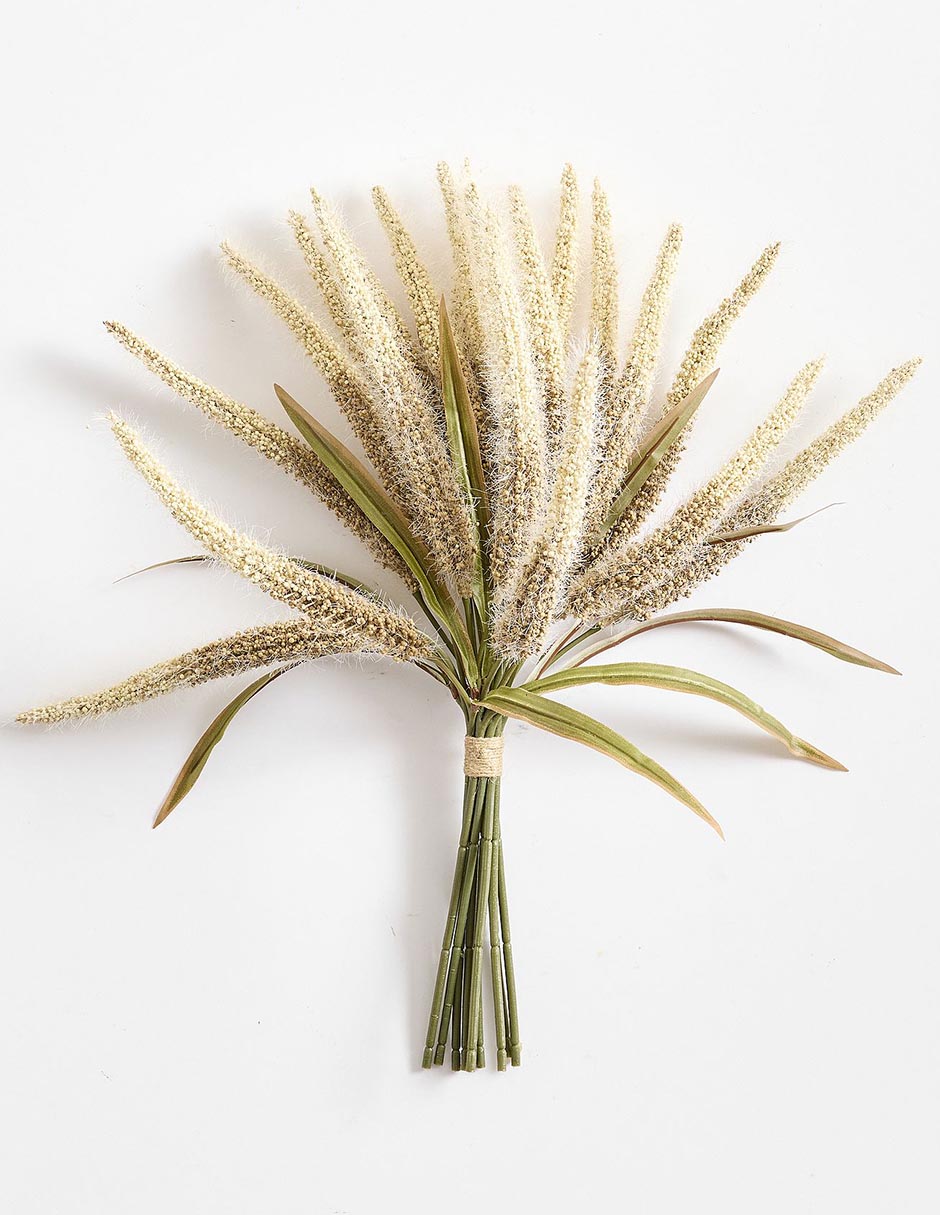 Ramo de pasto decorativo Faux Bundle