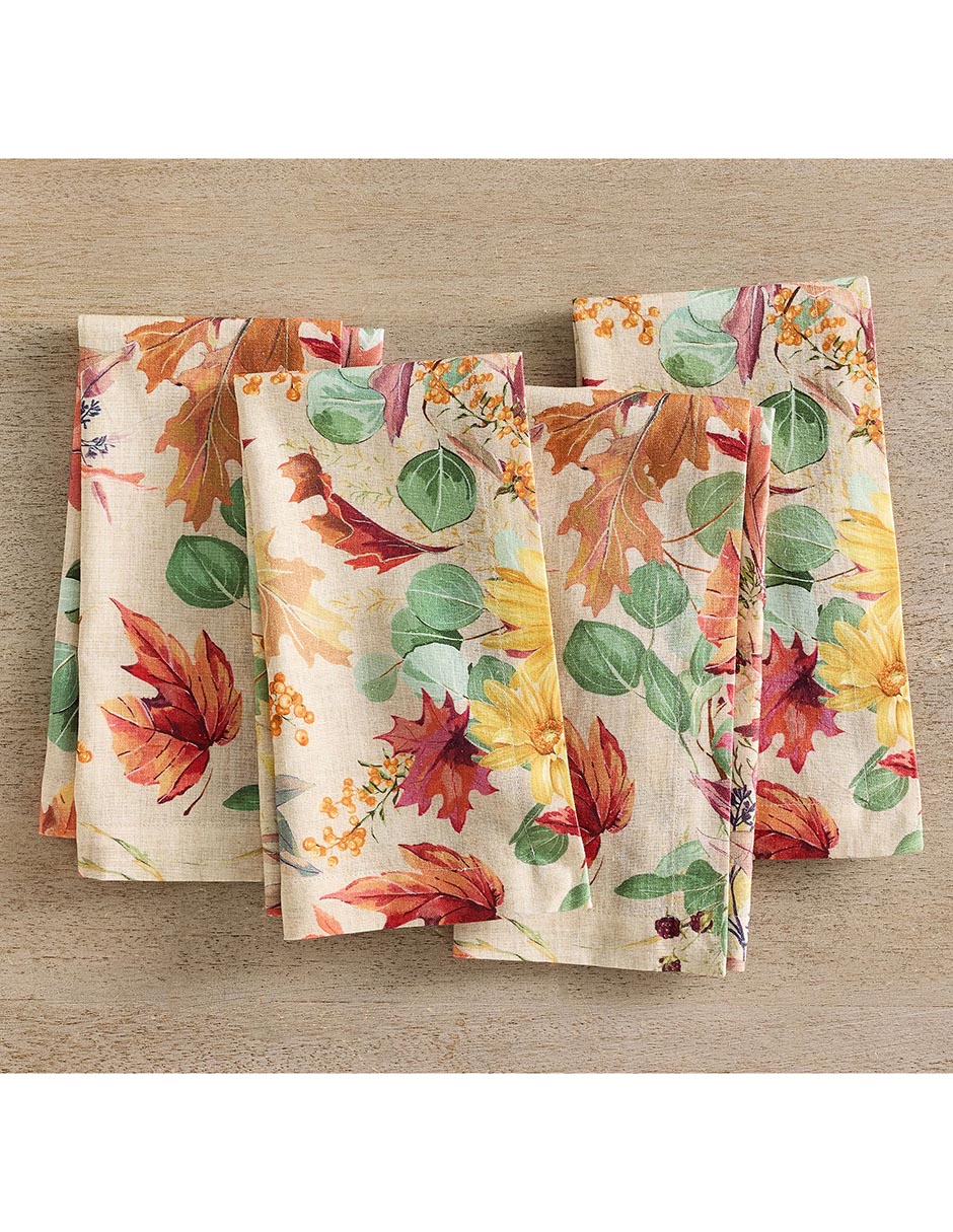 Set servilleta Botanical de algodón 4 piezas 7