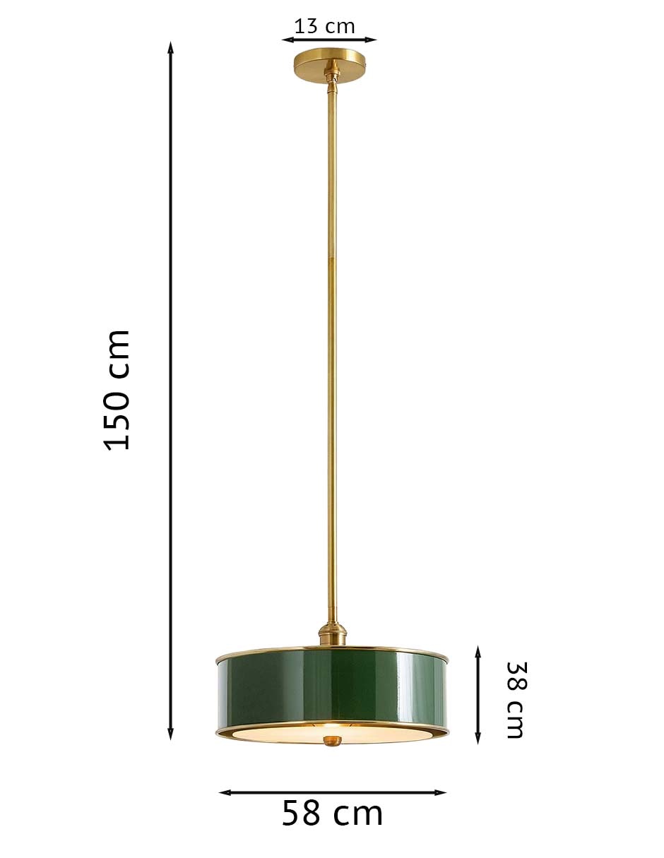 Lámpara colgante led Farmhouse