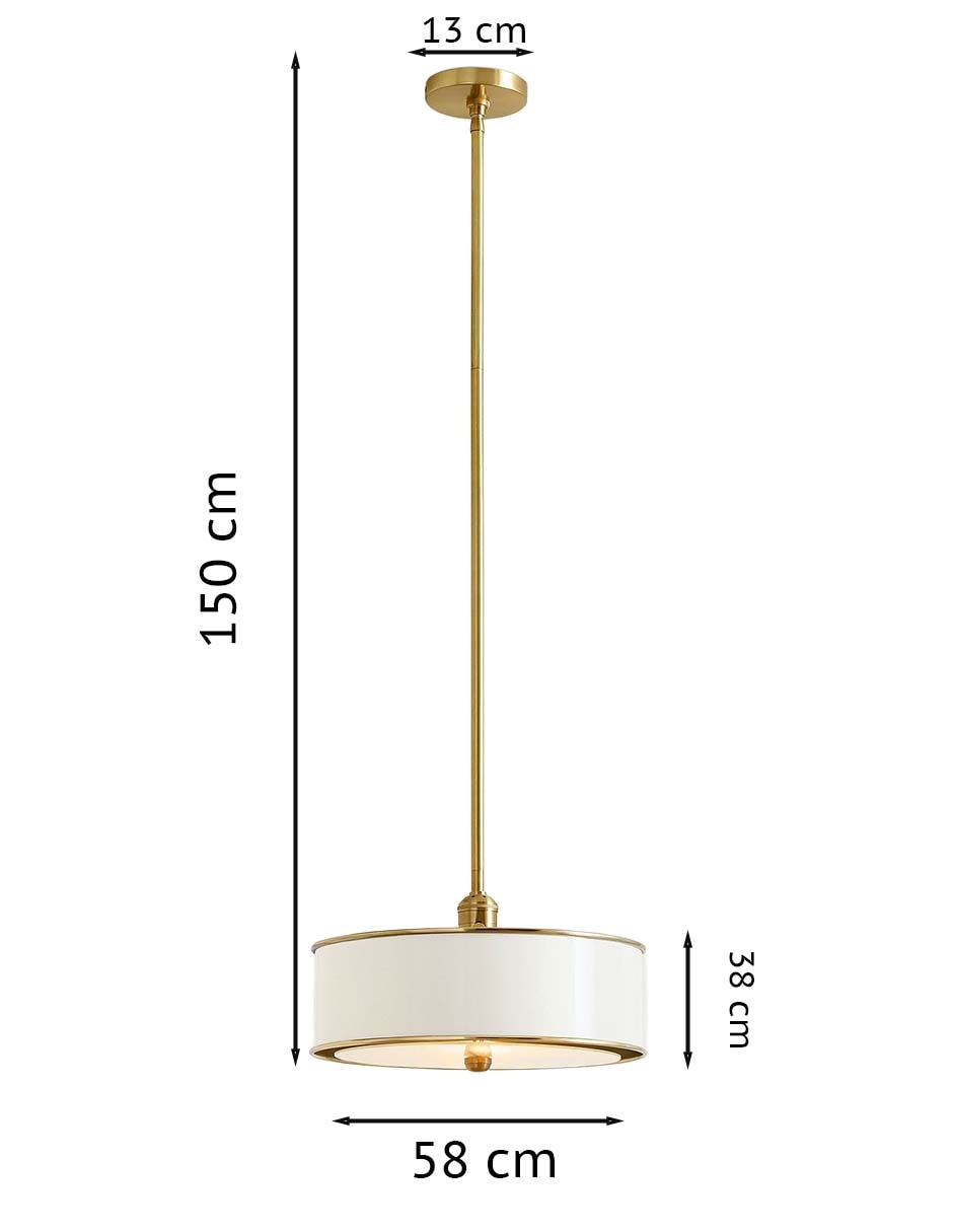 Lámpara colgante LED Farmhouse