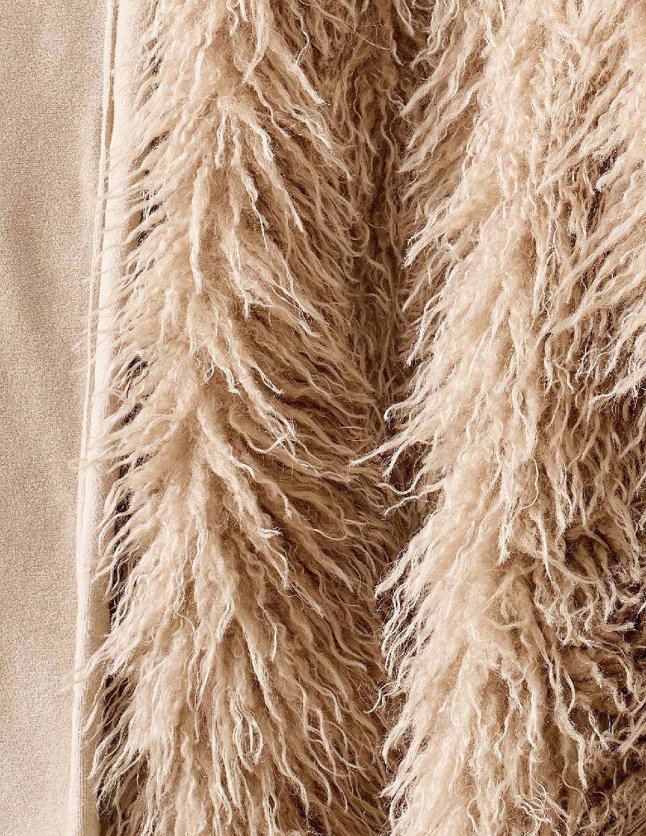 Frazada de tejido plano Mongolian Faux Fur