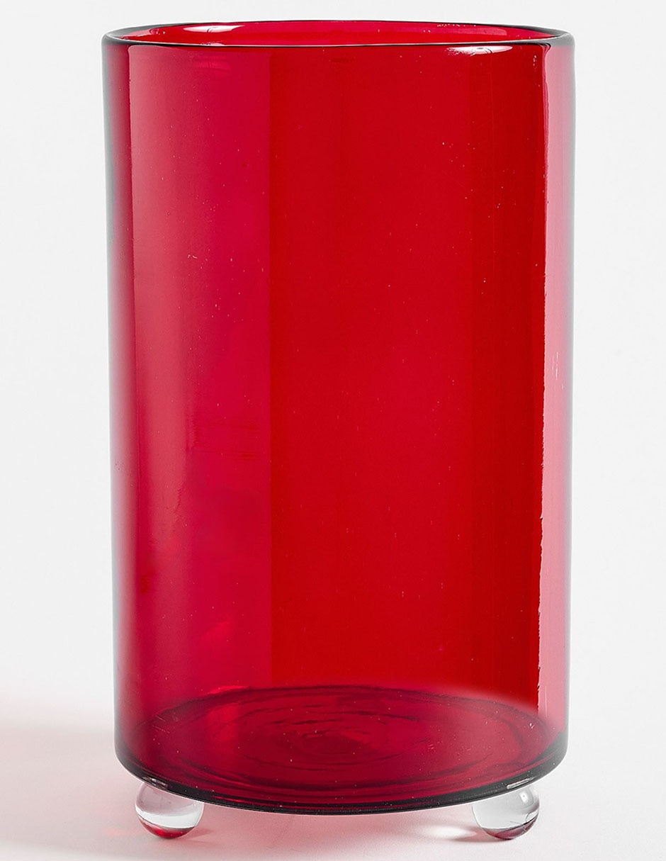 Portavela Ruby Glass