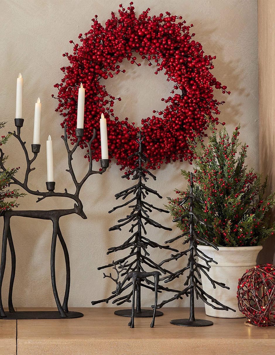 Figura decorativa de árbol navidad Sculpted Tree 3