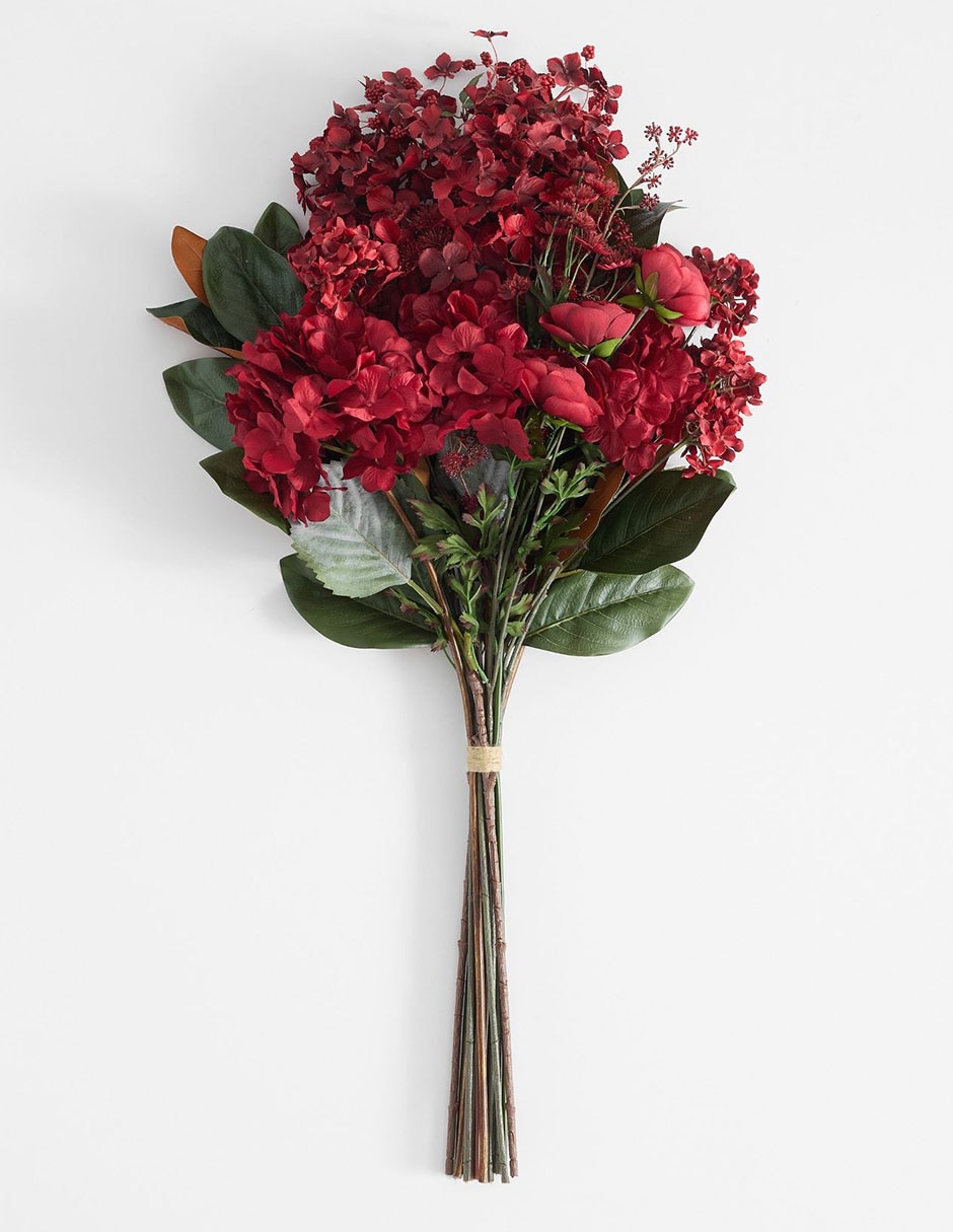 Ramo de rosa decorativos elevated red flora