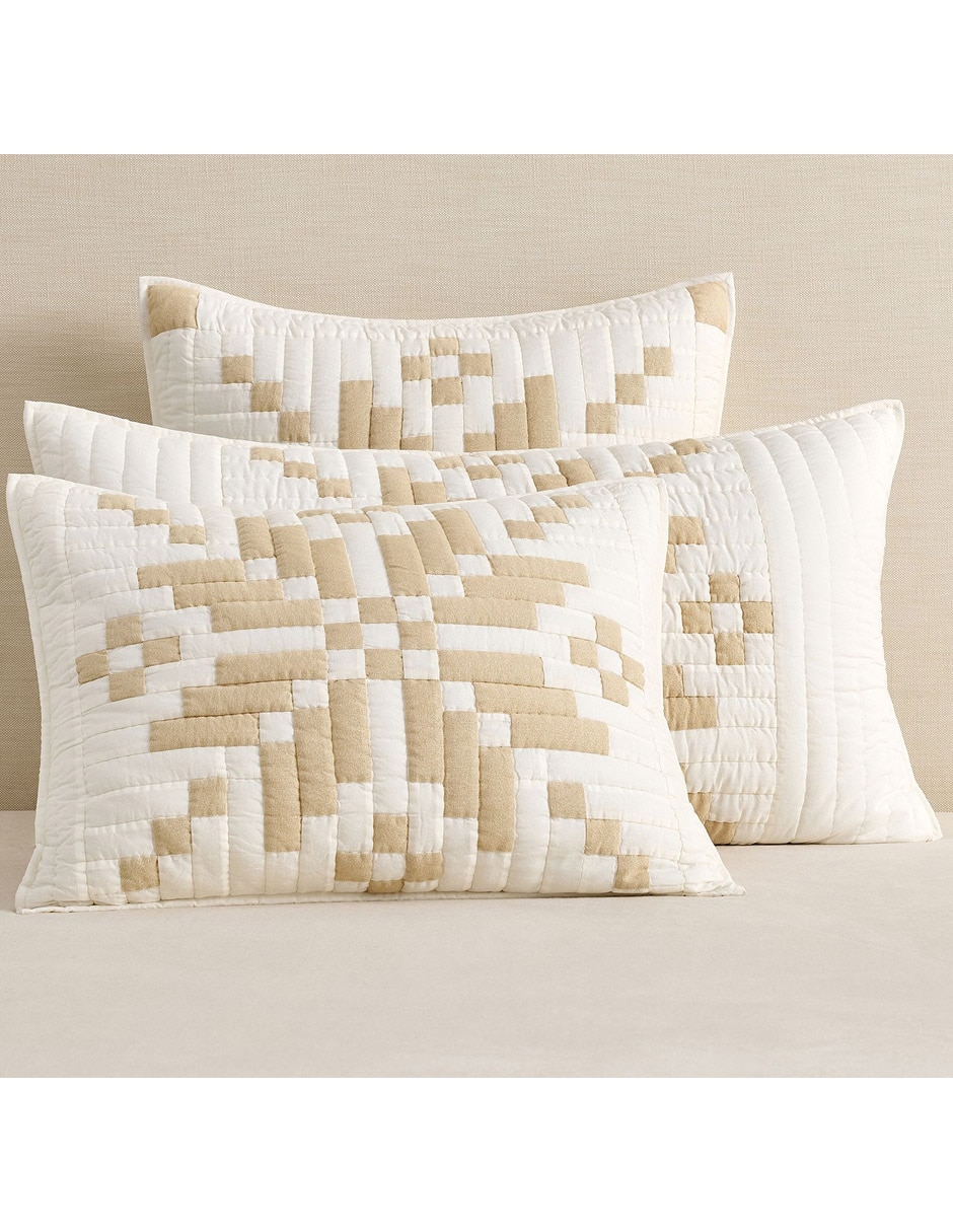 Funda para almohada Shimmer Snowflake Navidad 2