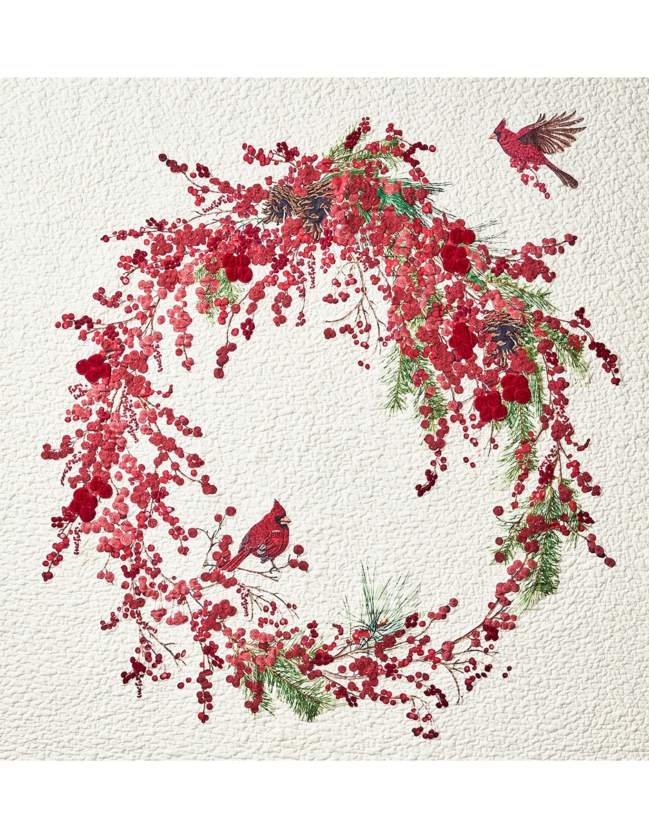 Colcha Red Berries 2