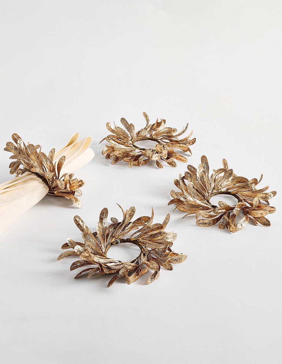 Set aro servilleta Olive Leaf