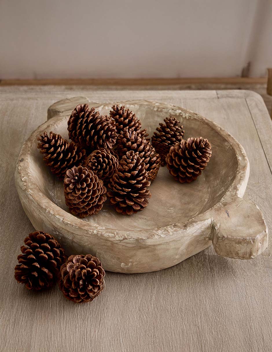 Bowl decorativo Wooden dough 5