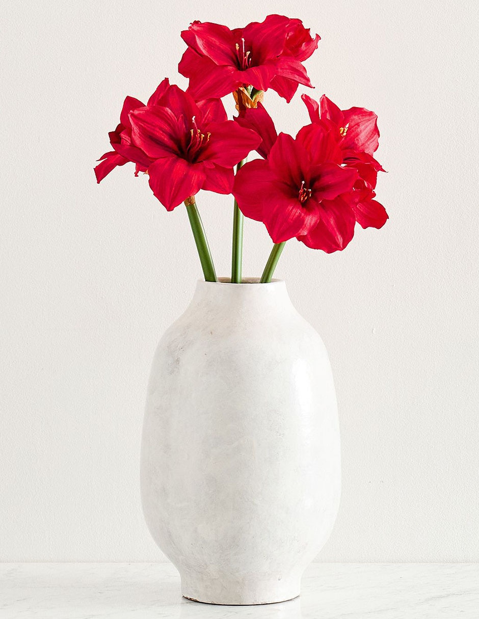 Amaryllis artificial Faux Stem 3