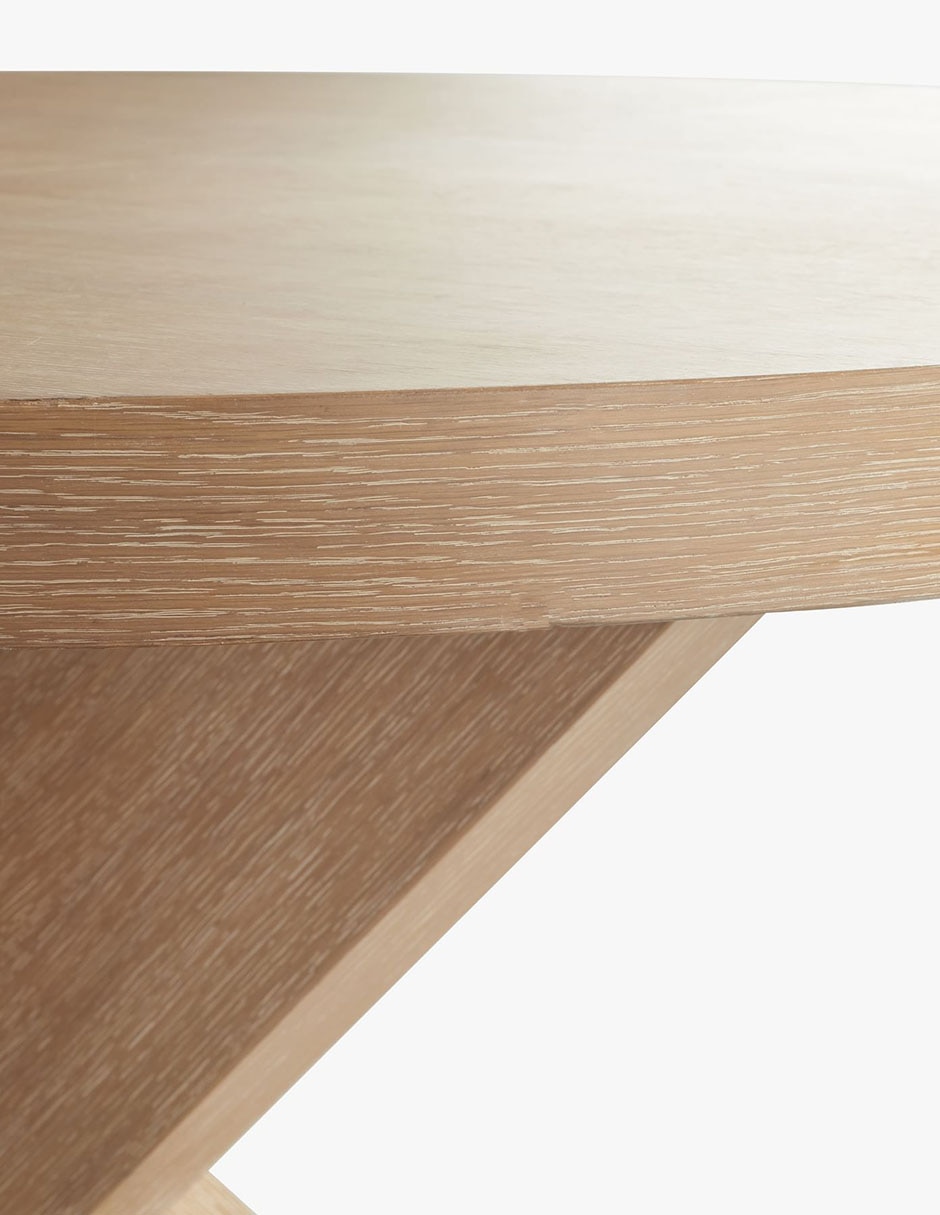 Mesa de comedor extensible armable modern farmhouse 6
