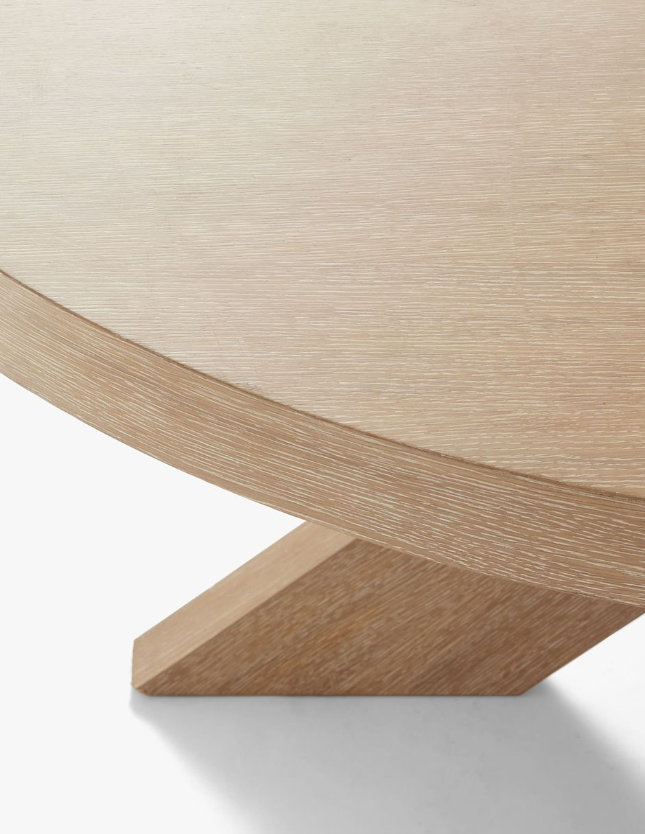 Mesa de comedor extensible armable modern farmhouse 7