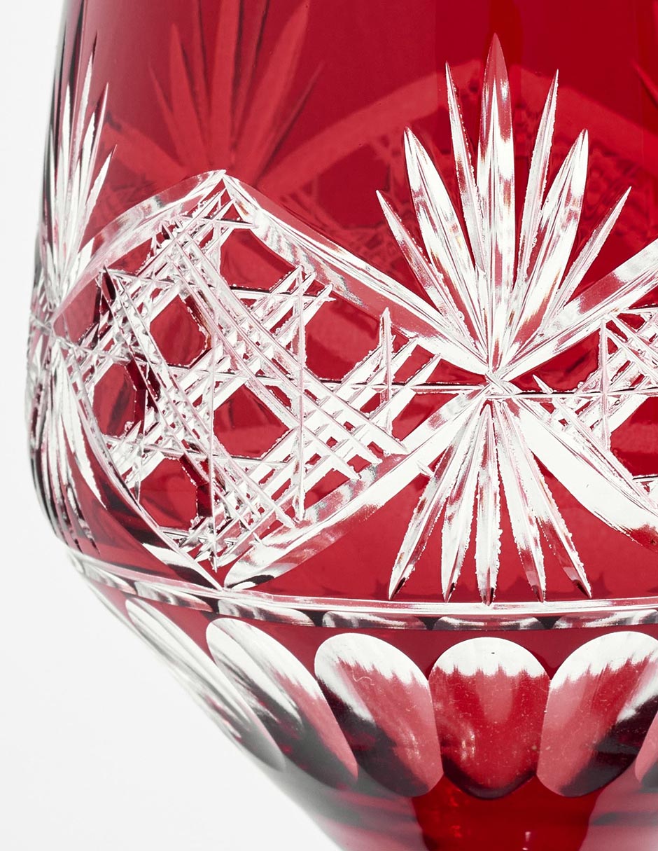 Copa para vino Antique Cut de cristal 2