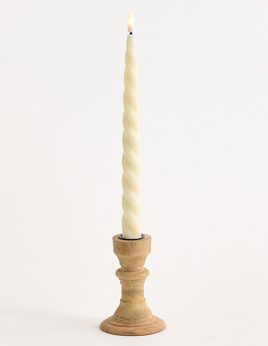 Vela sin flama Flameless spiral