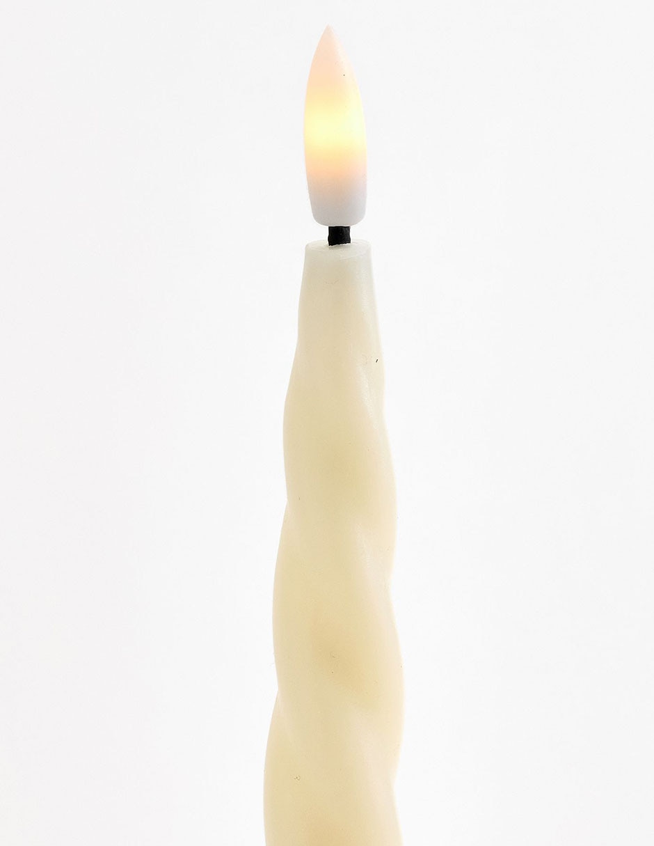 Vela sin flama Flameless spiral 2