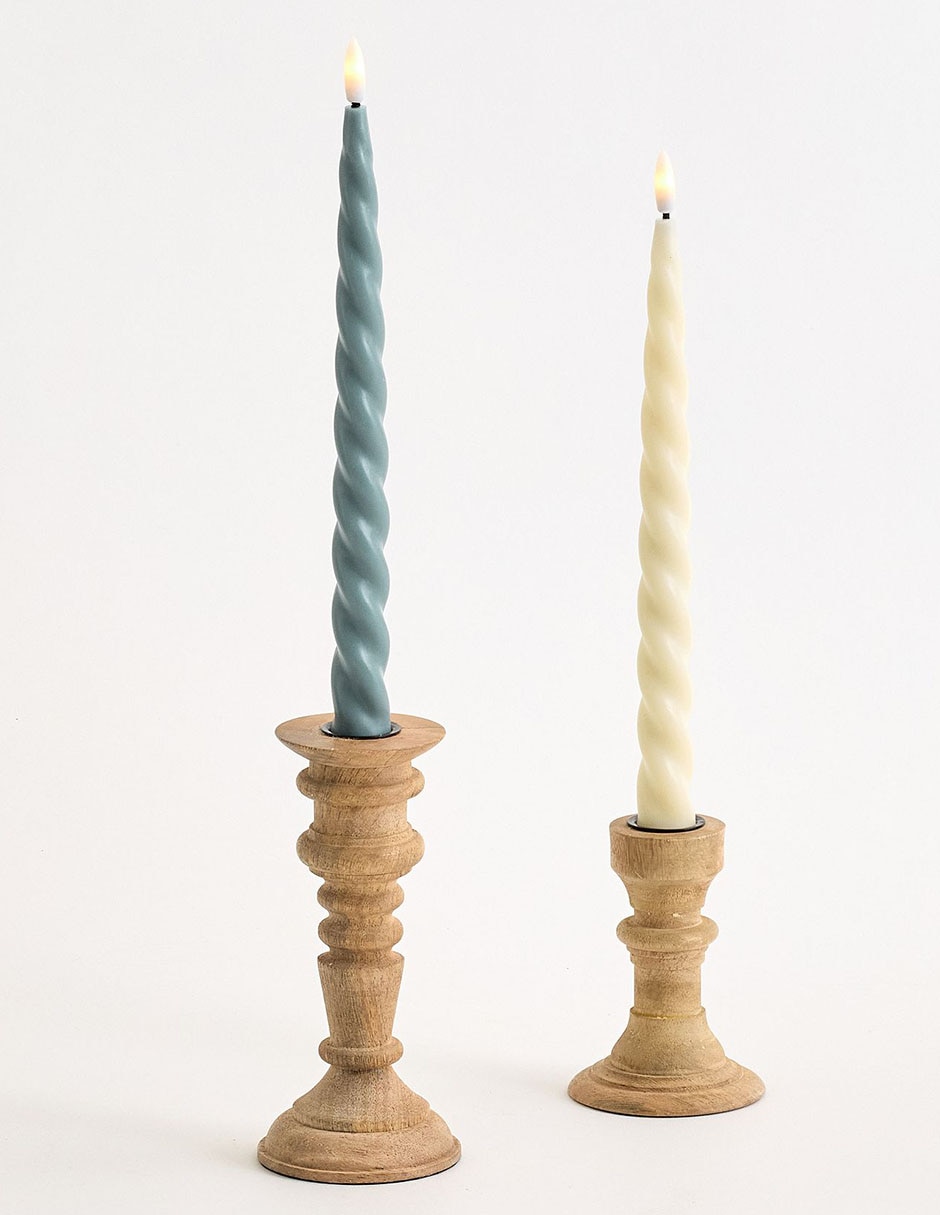 Vela sin flama Flameless spiral 3