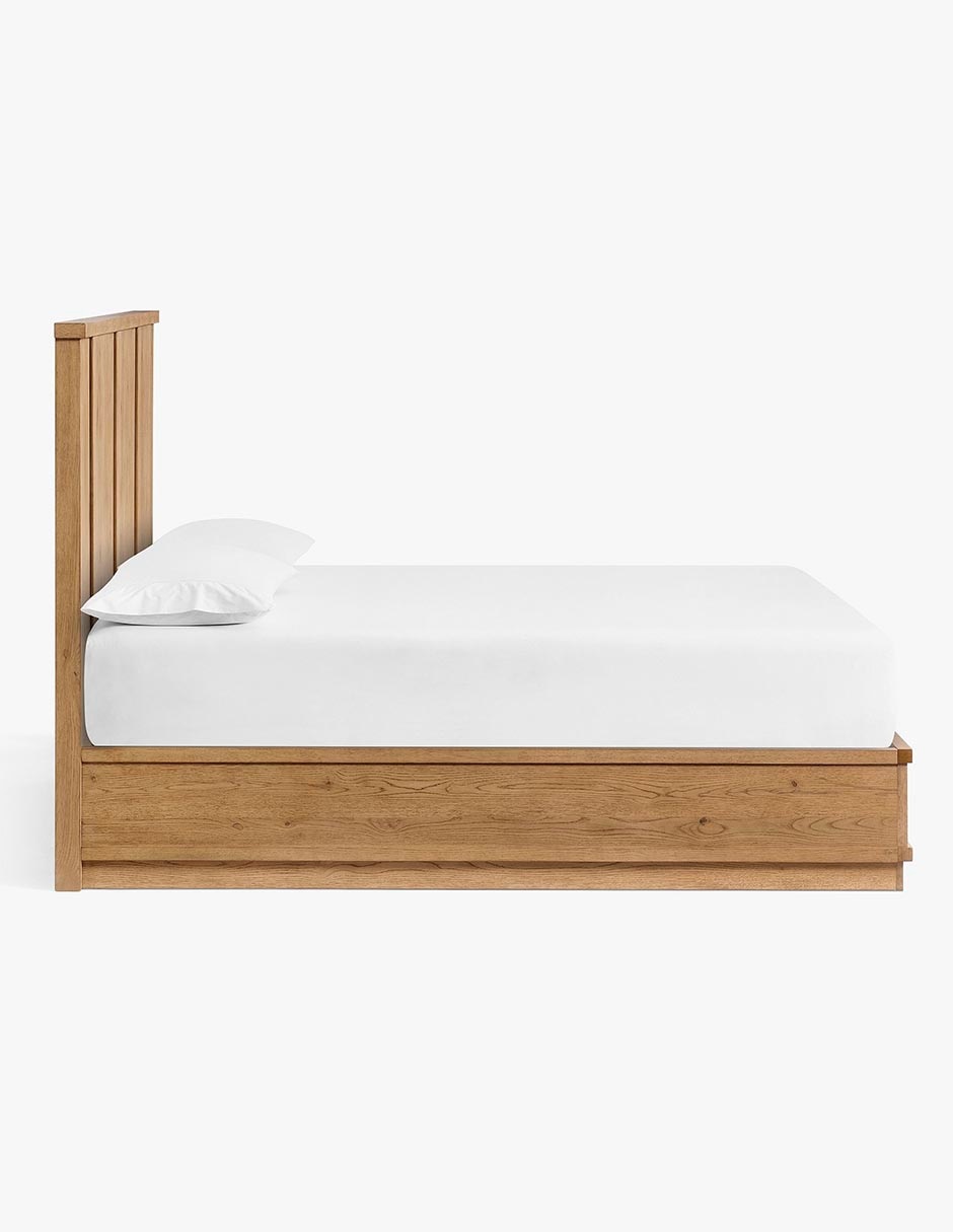 Cama king size Aldon de madera