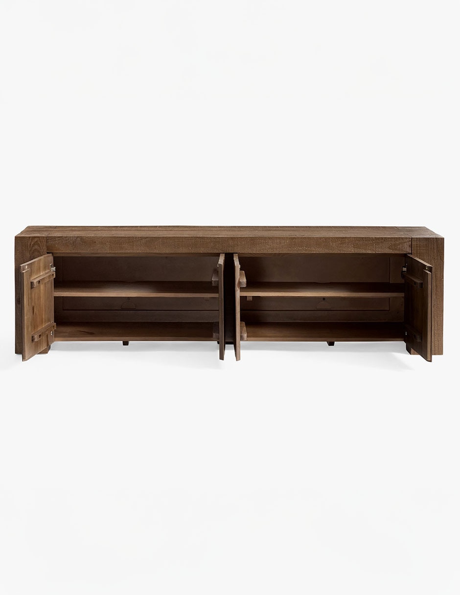 Mueble de TV Rockport de madera 9