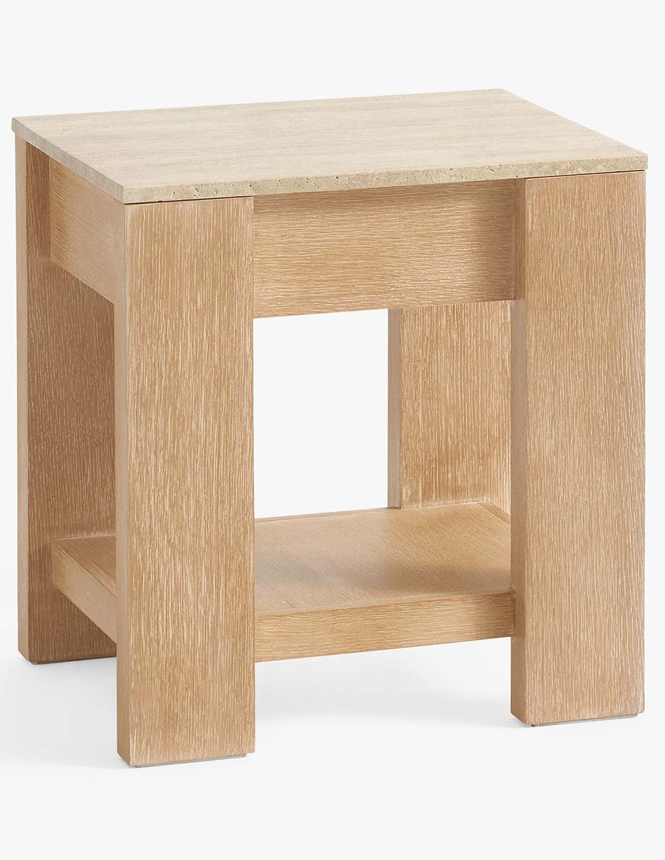 Mesa de acento travertine 4