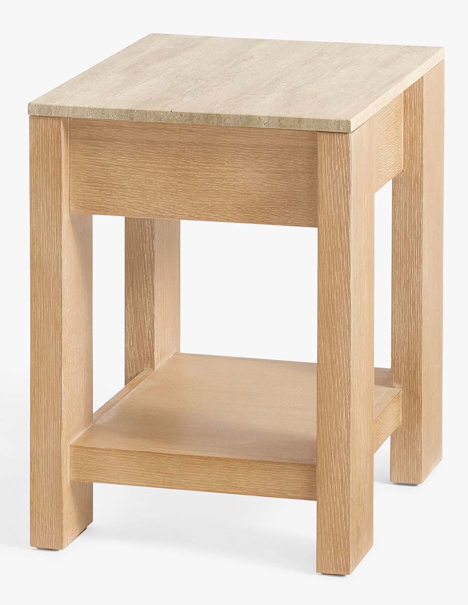 Mesa de acento travertine 5