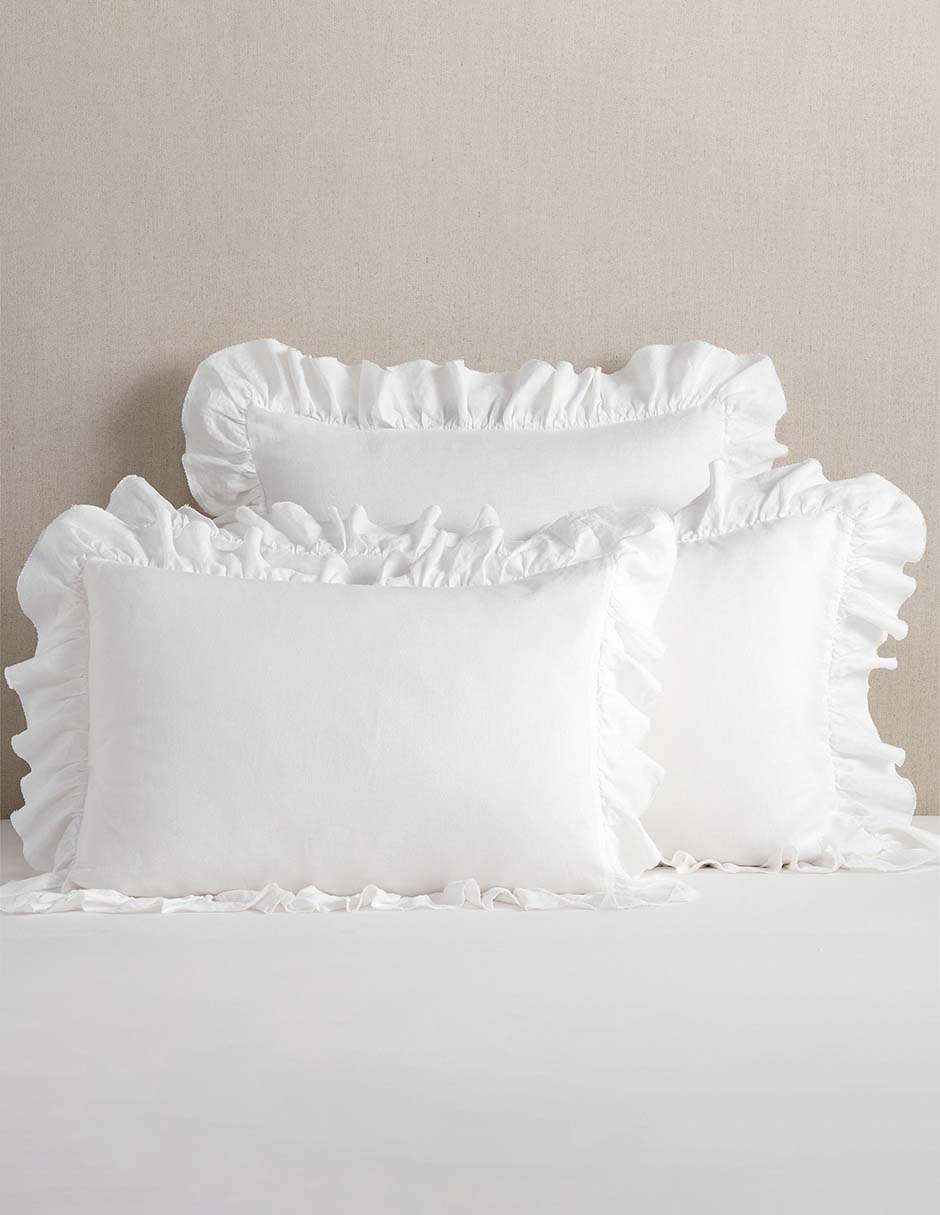 Duvet Belgian Fringe Ruffle