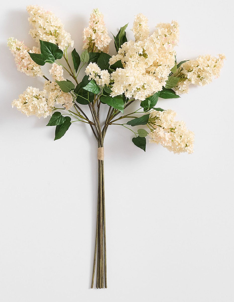 Ramo de hortensia decorativo Cream Lilac Ramo de hortensia decorativo Cream Lilac