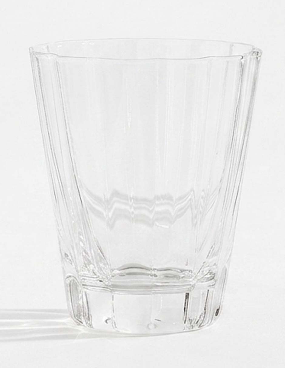 Imagen de producto Vaso dof Fluted drinkware de vidrio