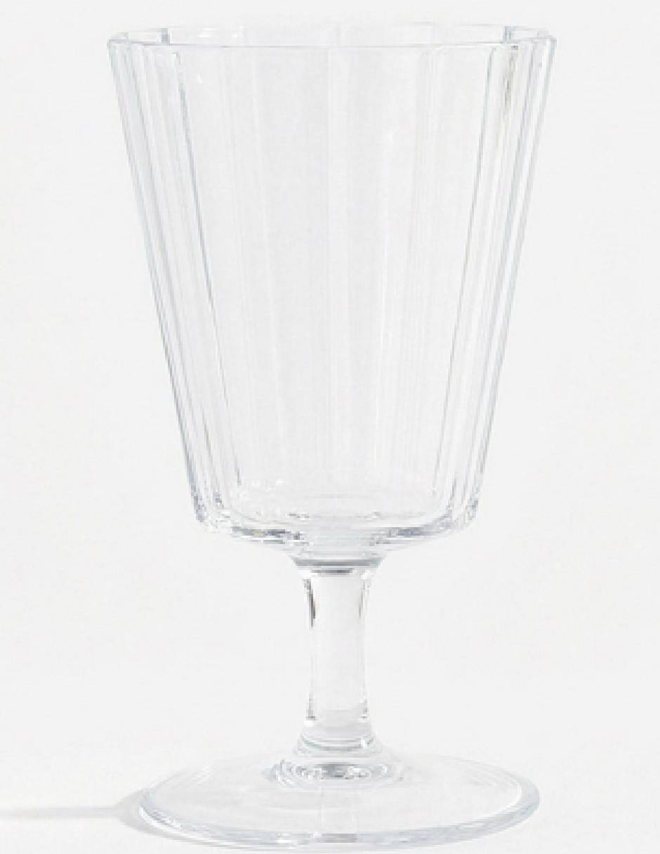Copa Fluted de cristal