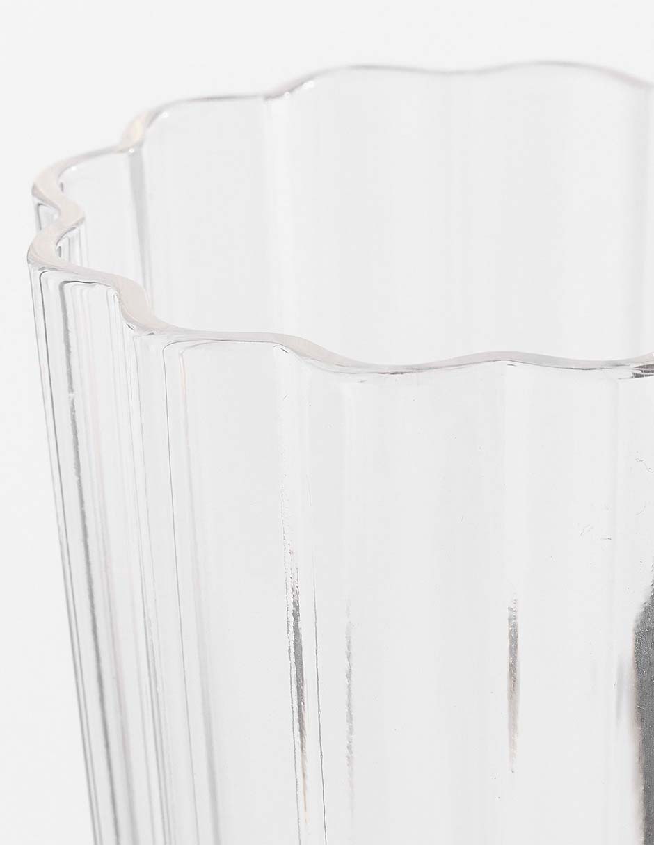 Copa Fluted de vidrio