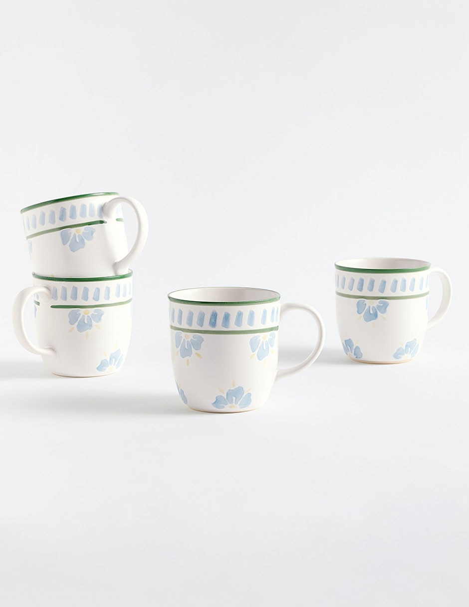 Set de tazas americanas Chambray 4 piezas Set de tazas americanas Chambray 4 piezas