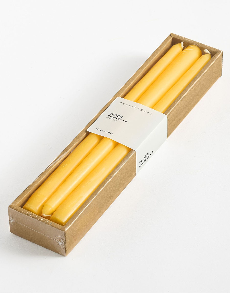 Set vela taper 6 piezas Set vela taper 6 piezas