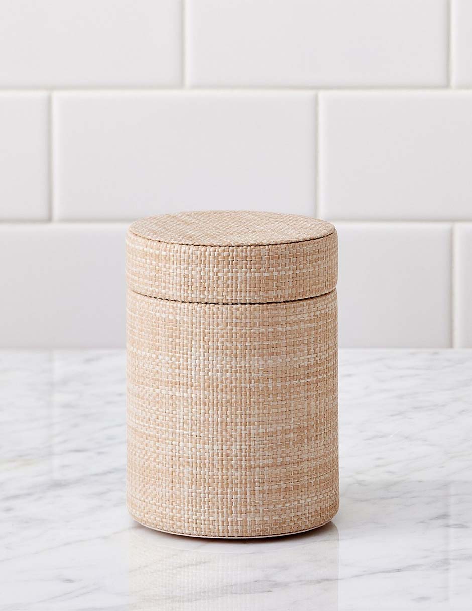Frasco de almacenamiento Raffia 1